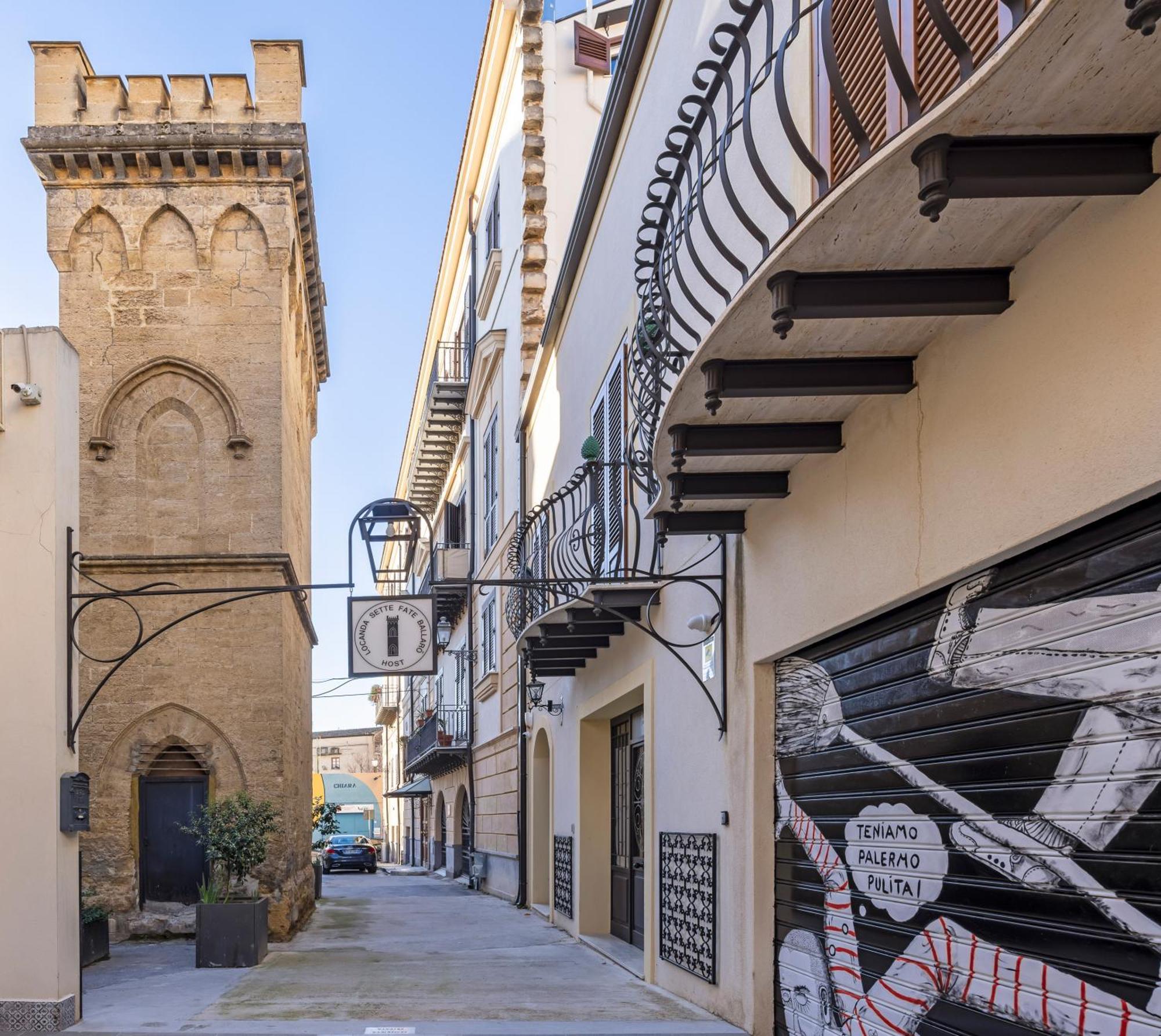 Sette Fate Suites & Spa Palermo Exteriör bild
