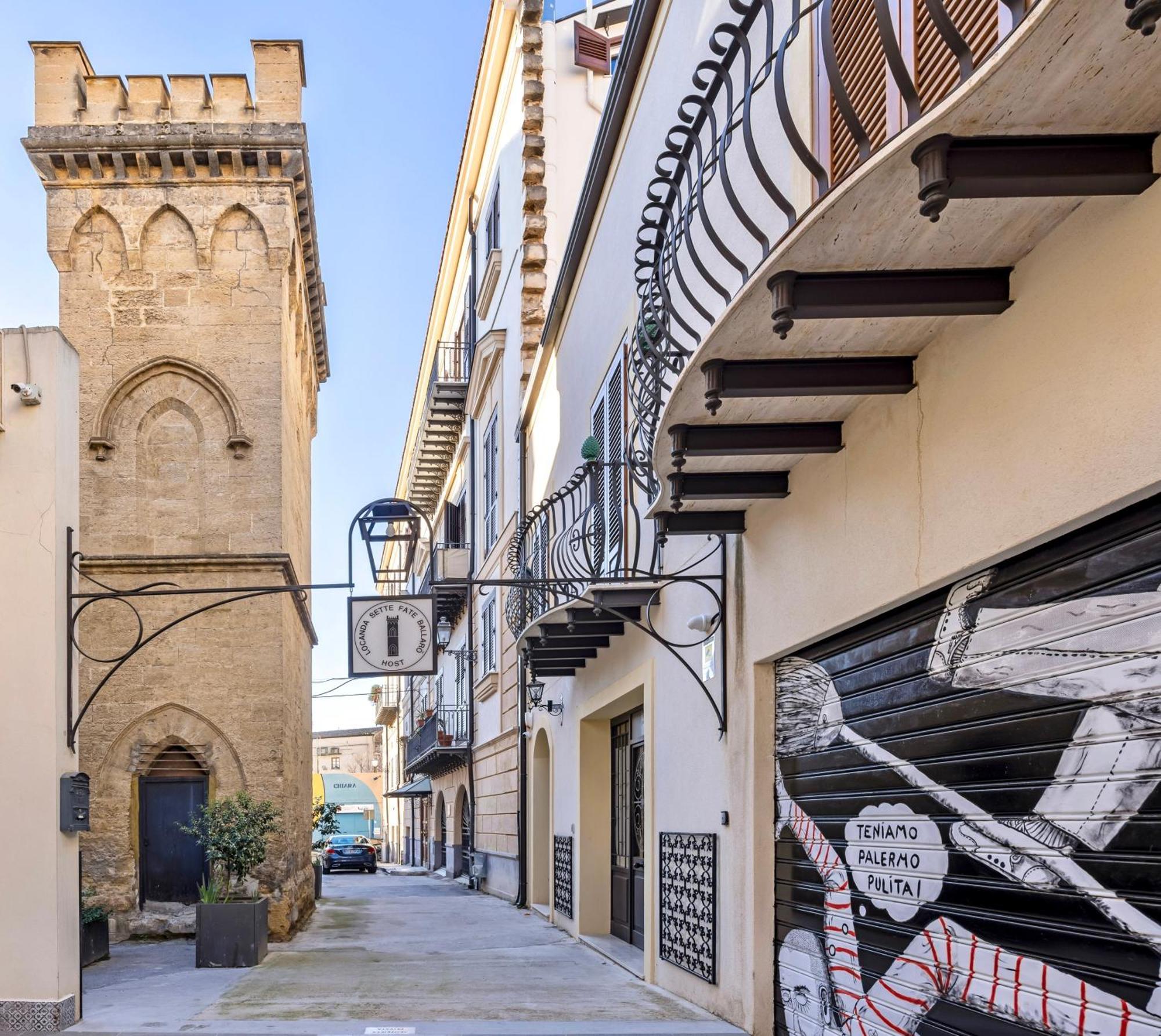 Sette Fate Suites & Spa Palermo Exteriör bild